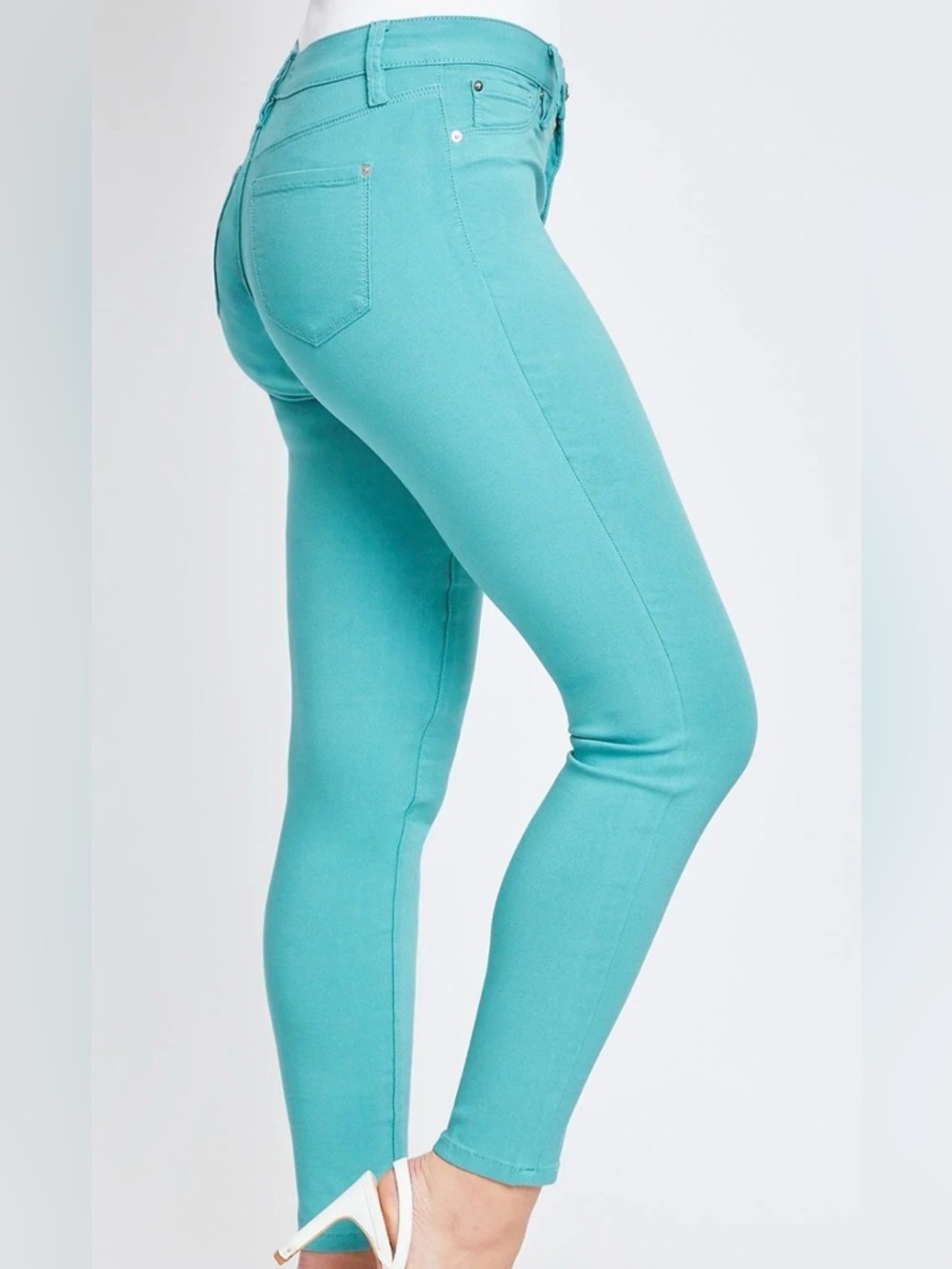 YMI Teal Hyperstretch Skinny Pant